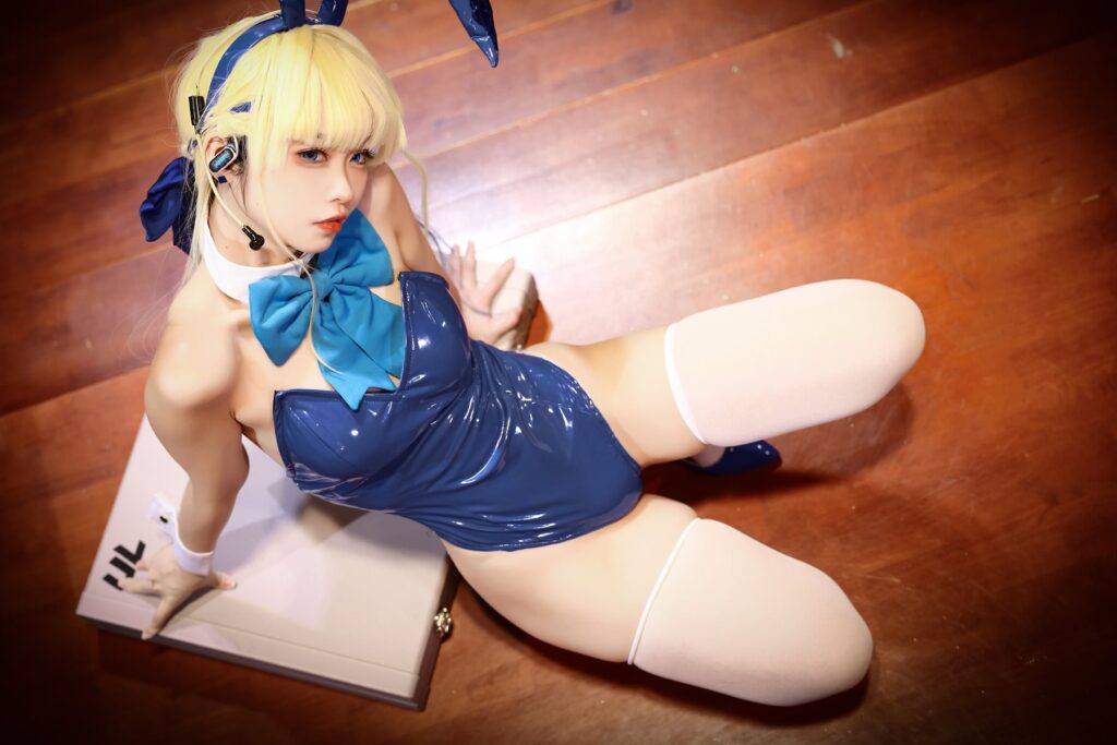 G44不会受伤 NO.097 – 碧蓝档案 飞鸟马时兔女郎[20P/352MB]插图2