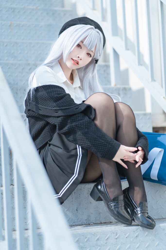 宫本桜 NO.018 – 舰长图 碧蓝航线 斯库拉JK[21P/428MB]插图2