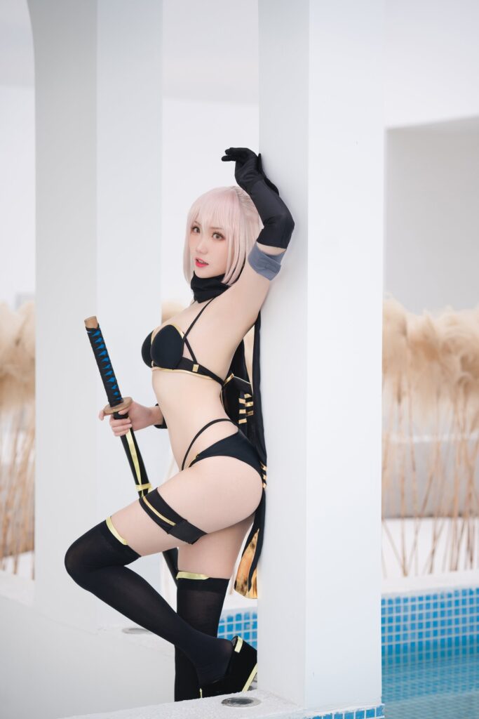 瓜希酱 009 总司 水着[24P/102MB]插图1