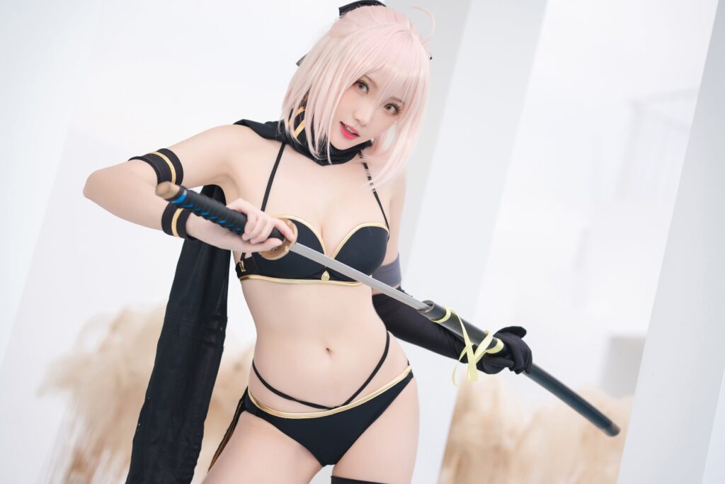 瓜希酱 009 总司 水着[24P/102MB]插图2