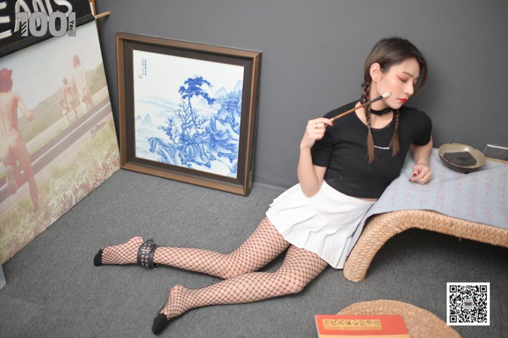 [IESS异思趣向] 一千零一夜 120 真真《好好学习 努力写字2》 [73P/74MB]插图1