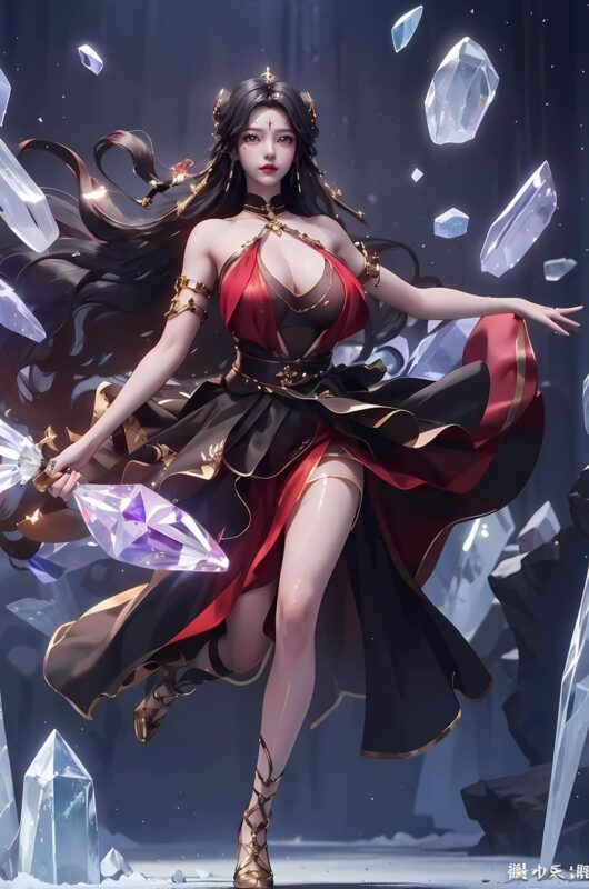 AI绘画 676 神印王座-冷筱[90P/1.01GB]-无料摄影圈