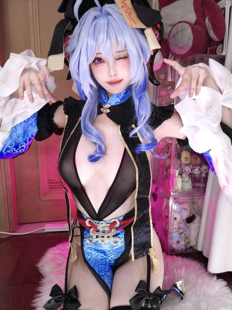 蜜汁猫裘 NO.112 – 原神甘雨 国风小僵尸[47P/242MB]插图3