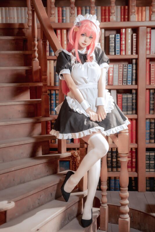 Seya-狮砸 NO.034 - 孤独摇滚 后藤一里 女仆[14P/162MB]-无料摄影圈