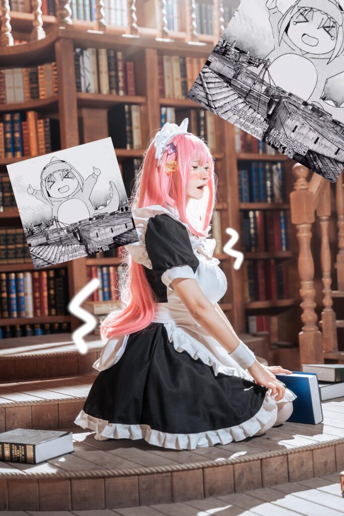 Seya-狮砸 NO.034 – 孤独摇滚 后藤一里 女仆[14P/162MB]插图1