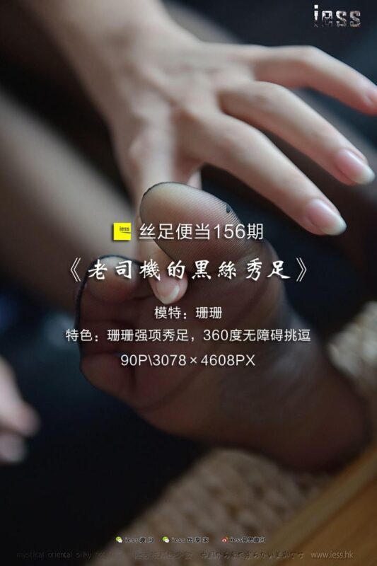 [IESS异思趣向] 2017.09.23 丝足便当156：《老司机的嘿丝秀足》珊珊 [90P/492MB]-无料摄影圈