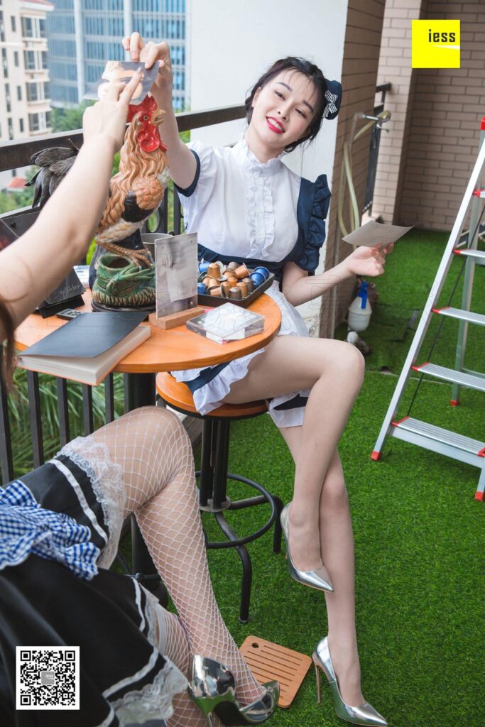 [IESS异思趣向] 2018.11.14《魔鬼周三》特刊42期：九妹、梦梦 双生女仆Ⅱ [80P/76.5MB]插图2