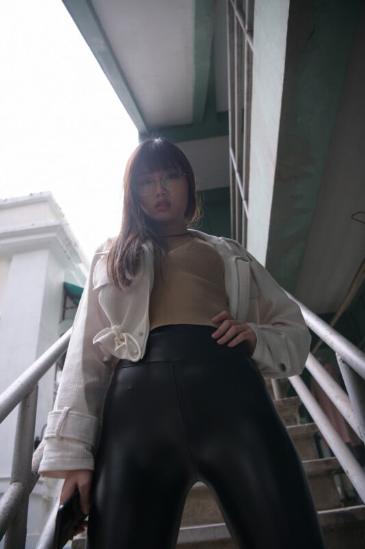 精选街拍 No.415 油亮的黑色皮裤（三） [100P/149M]-无料摄影圈