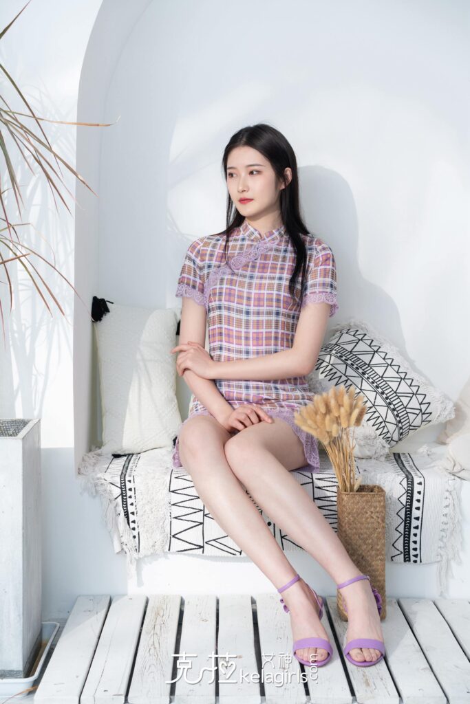 [Kelagirls克拉女神]2021.06.12《素雅凉高》嘉萌[25P/341MB]插图2