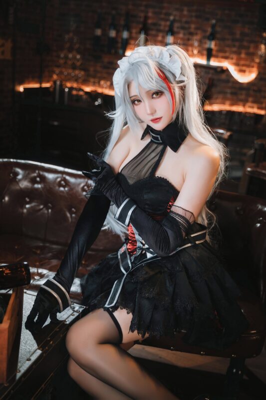 Coser瓜希酱福利 059 碧蓝航线 欧根亲王沉醉于夜 [20P/149MB]-无料摄影圈