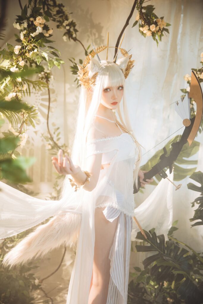 Coser瓜希酱福利 063 明日方舟 白金泳装 (Platinum) [25P/159MB]插图2