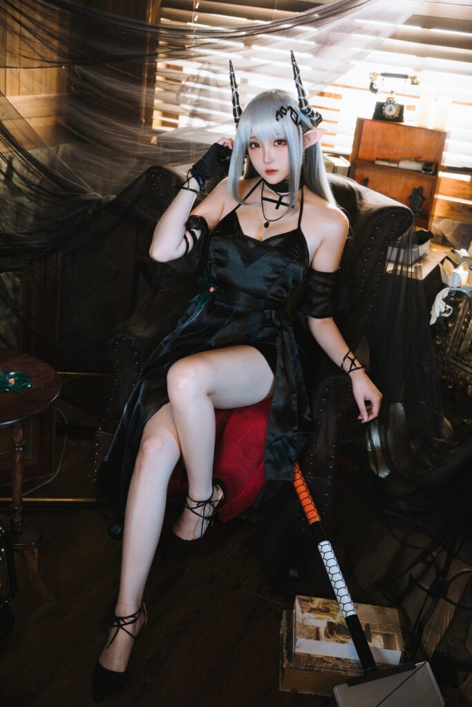 瓜希酱 NO.081 – 明日方舟 泥岩音律联觉 零号特工[25P/100MB]插图2