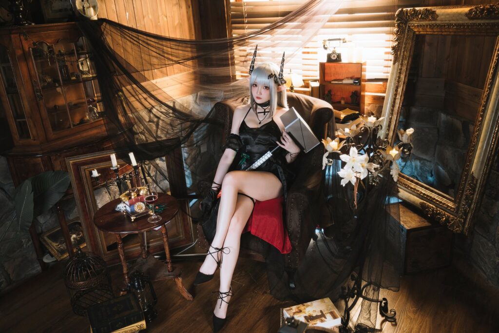 瓜希酱 NO.081 – 明日方舟 泥岩音律联觉 零号特工[25P/100MB]插图3