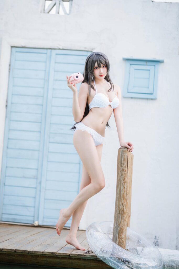 瓜希酱 NO.094 – 樱岛麻衣 泳装[28P/106MB]插图1