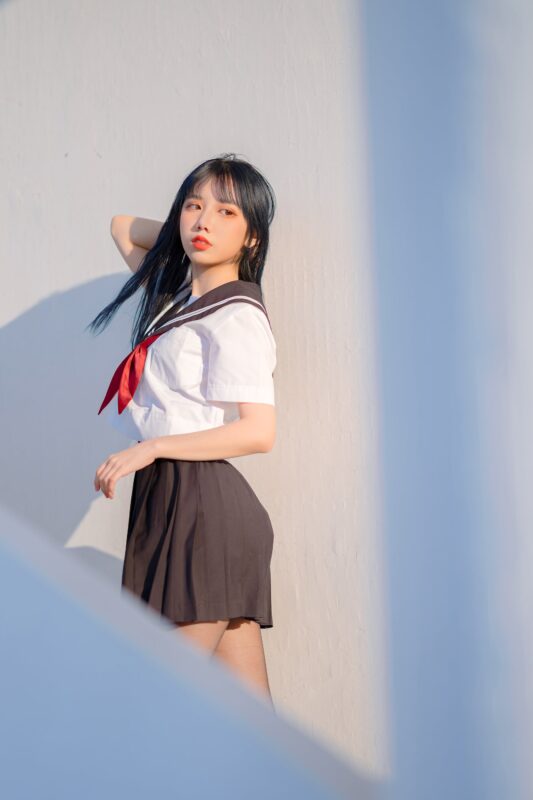 果咩酱w NO.021 - JK[30P/278MB]-无料摄影圈