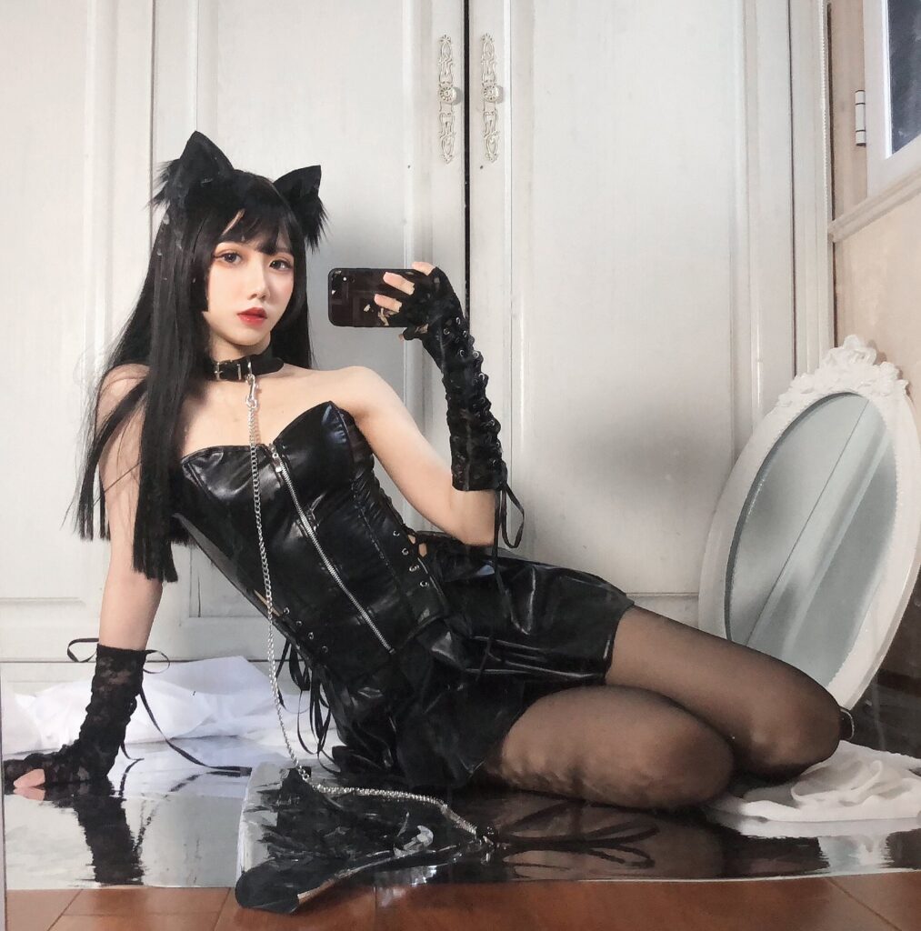 果咩酱w NO.024 – 黑猫[20P/99.4MB]插图2