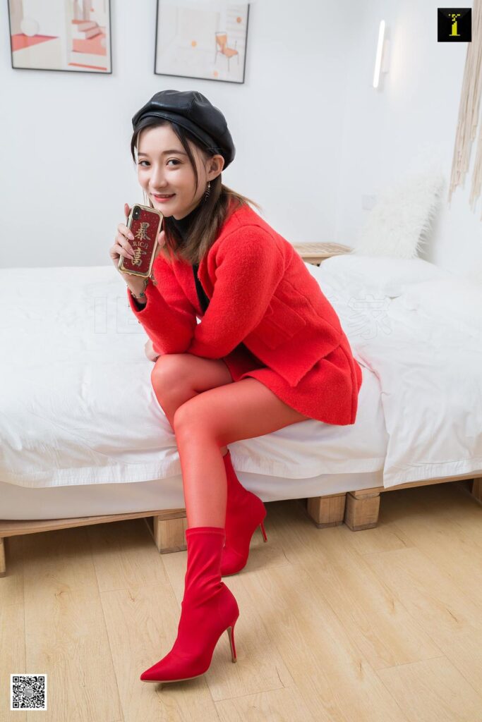 [IESS异思趣向] 2020.01.26 丝享家 663 秋秋《秋秋的中国红》[96P/29MB]插图3