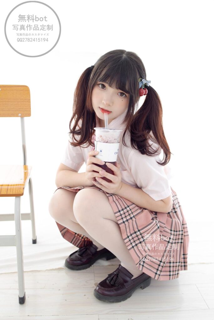 森萝财团写真 無料001 JK格子裙[102P/1V/2.64GB]插图