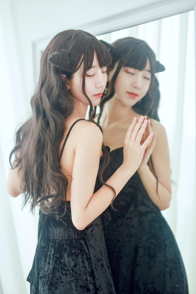 黑川 小恶魔黑裙子完成图插图3