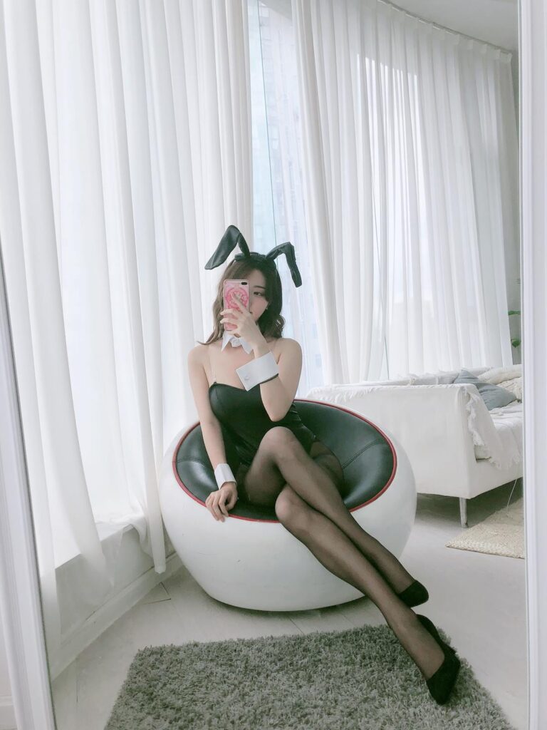 28黑川 黑色兔女郎插图2