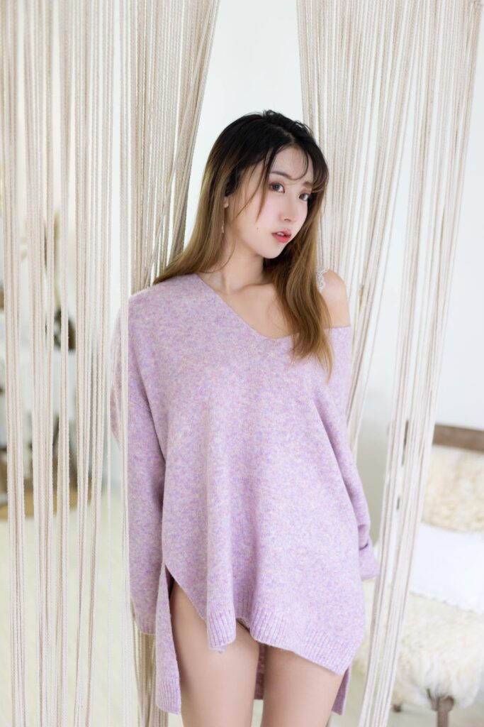 32黑川 紫色毛衣插图2