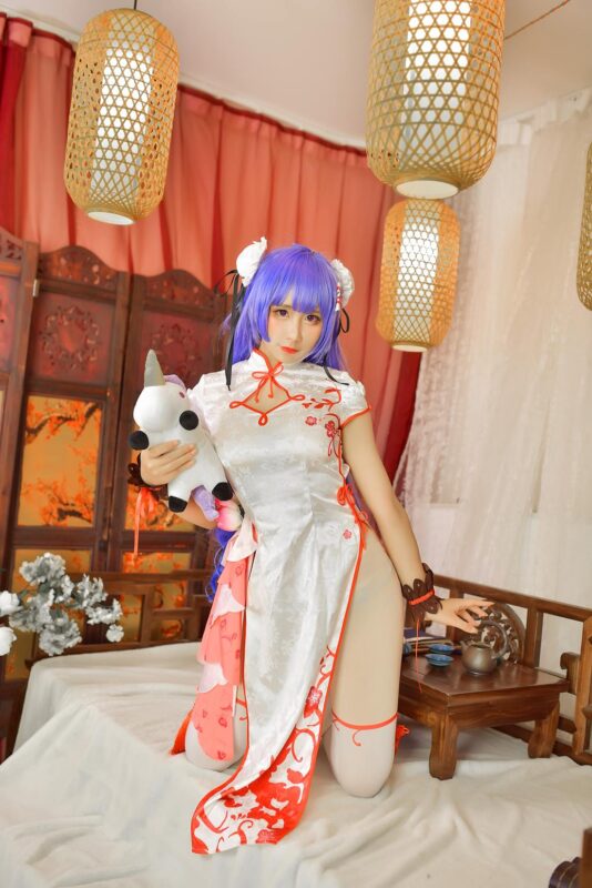 九曲Jean NO.016 旗袍 [9P/54MB]-无料摄影圈