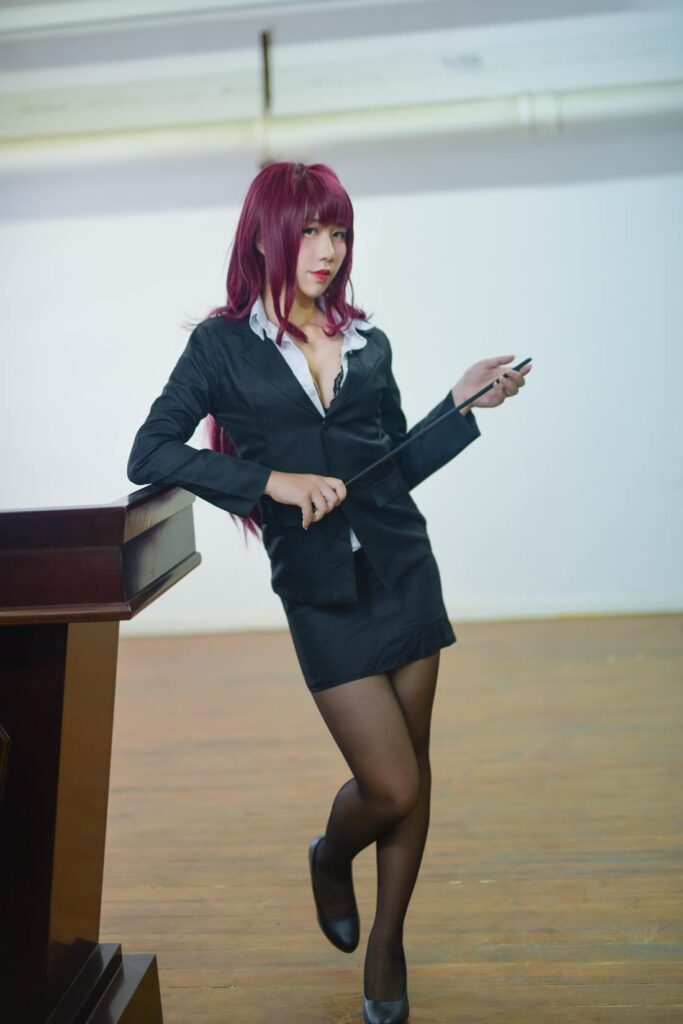 九曲Jean NO.020 斯卡哈 老师 [41P/320MB]插图1