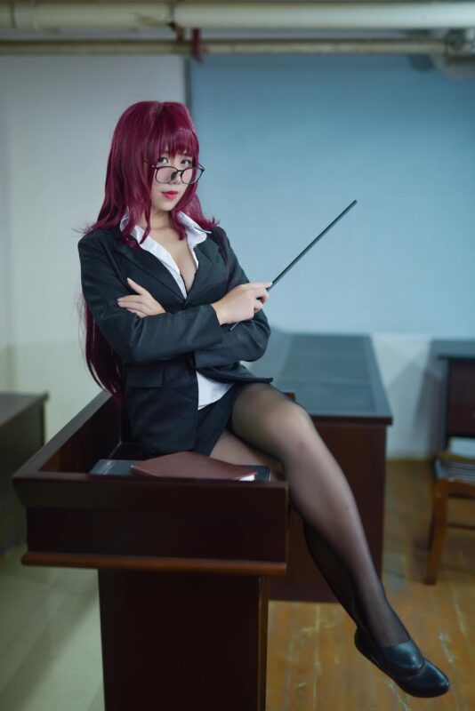 九曲Jean NO.020 斯卡哈 老师 [41P/320MB]-无料摄影圈