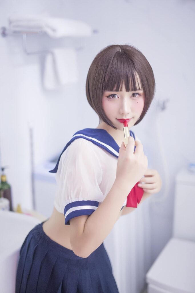 九曲Jean NO.023 JK透明制服 [21P/153MB]-无料摄影圈