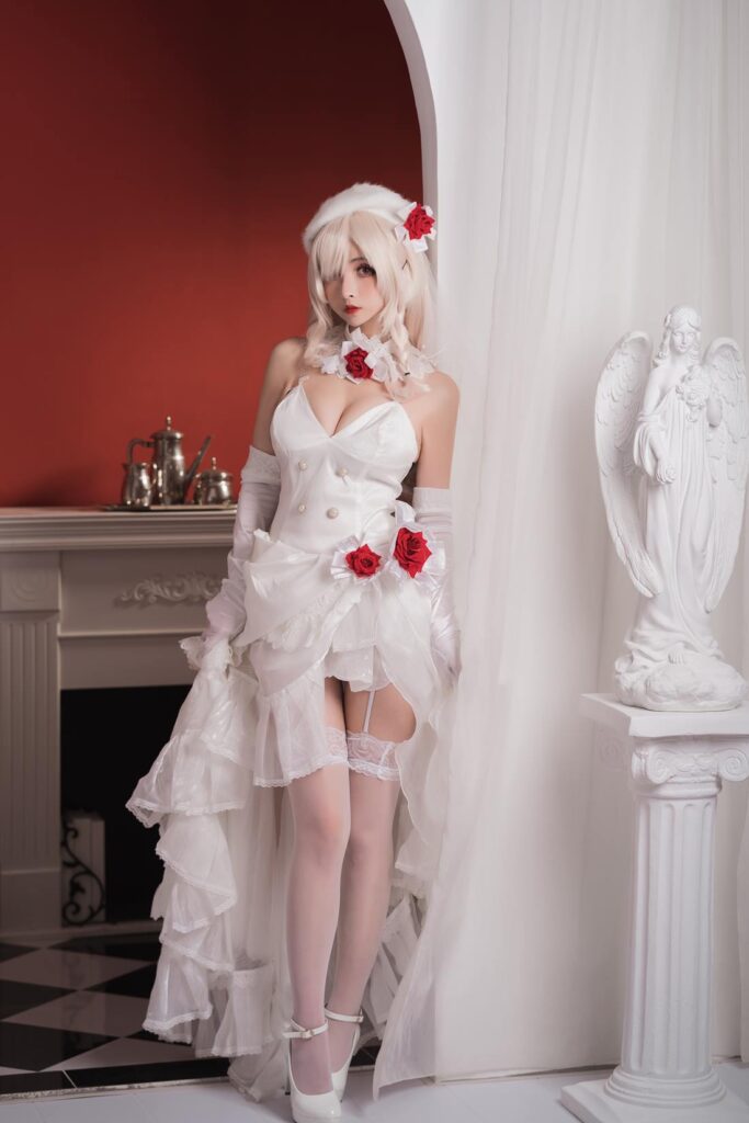 rioko凉凉子 NO.001 G36c花嫁 [25P/245MB]插图3