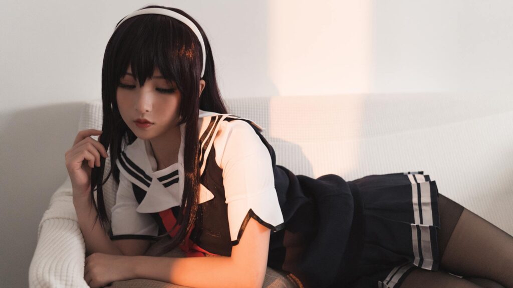 rioko凉凉子 NO.032 学姐 [40P/4V/628MB]插图3