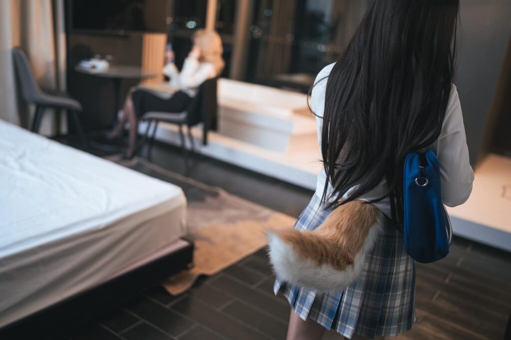 COS福利rioko凉凉子&面饼仙儿 096 女上司双人版 [40P/1V/593MB]插图1