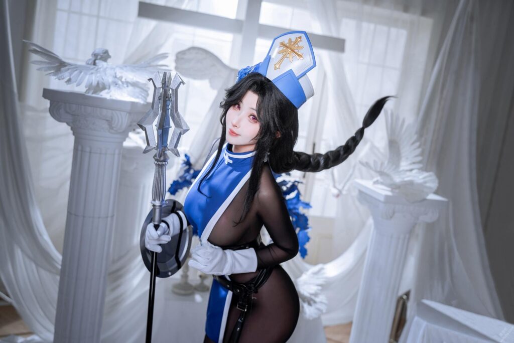 rioko凉凉子(肉扣热热子) NO.123 – Nikke胜利女神 梅登冰玫瑰[30P/345MB]插图1