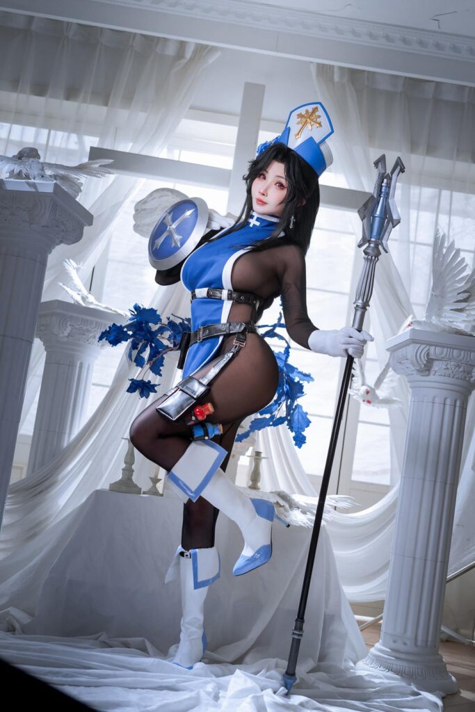 rioko凉凉子(肉扣热热子) NO.123 – Nikke胜利女神 梅登冰玫瑰[30P/345MB]插图2