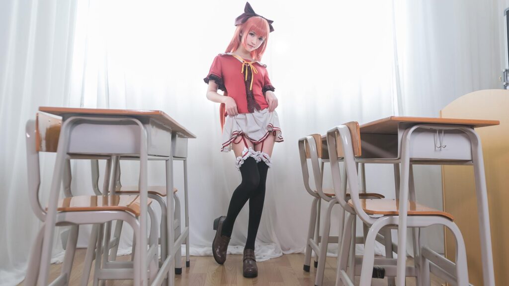 Coser鳗鱼霏儿 NO.010 红发魔女 [20P/135MB]插图3