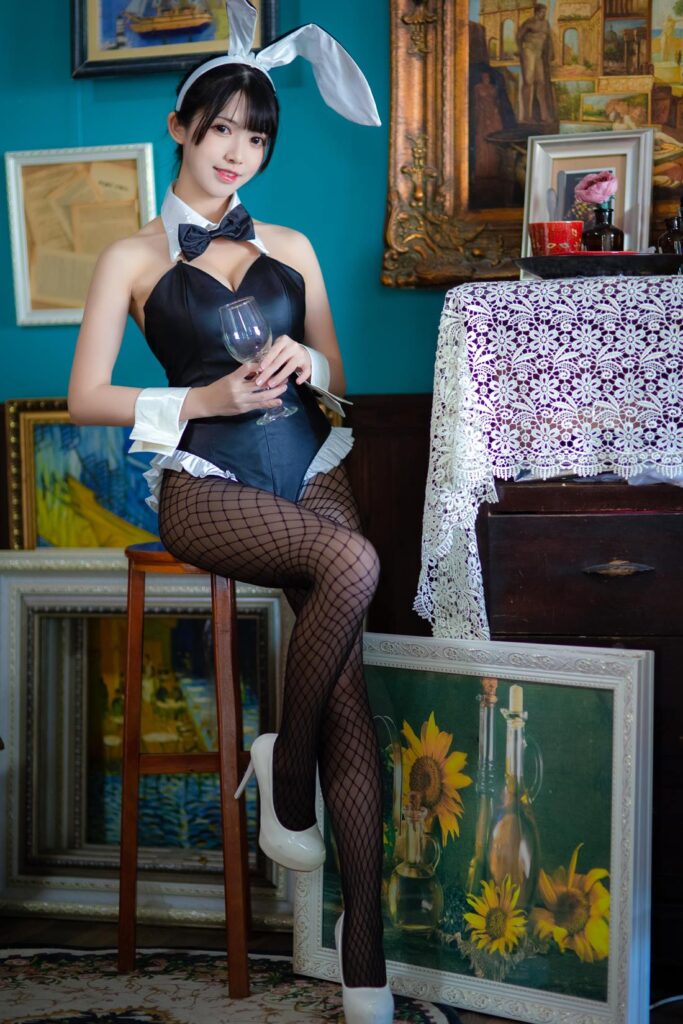 Coser鳗鱼霏儿 NO.018 加藤惠 兔女郎 [25P/291MB]插图2