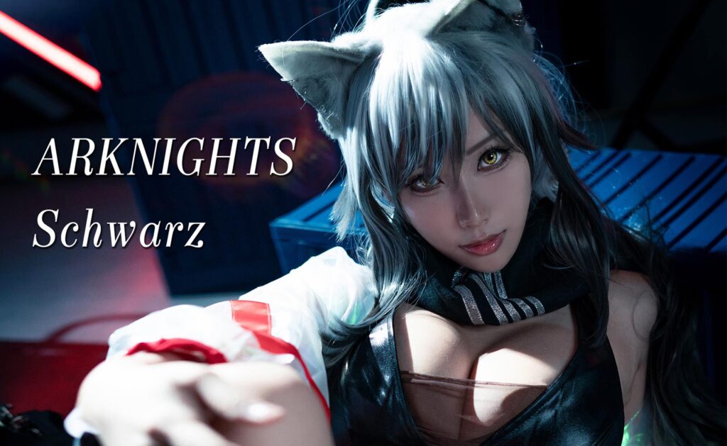 Hane Ame 雨波写真 NO.029 – 明日方舟黑[10P/1V/30MB]插图1