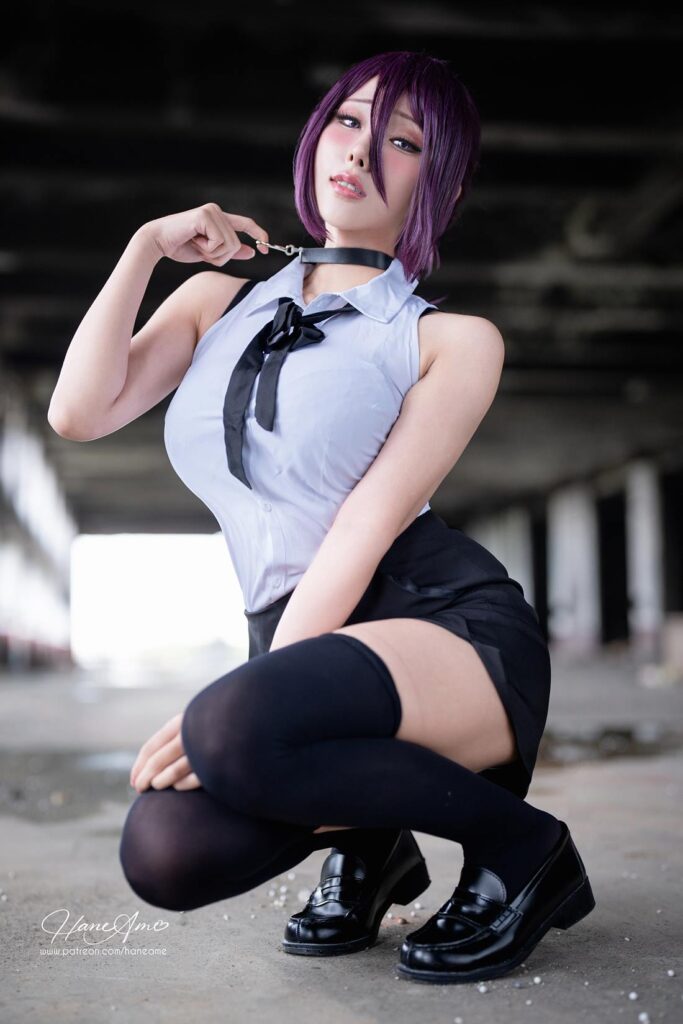 Hane Ame 雨波写真 NO.136 – 電鋸人 蕾塞[42P/252MB]插图2