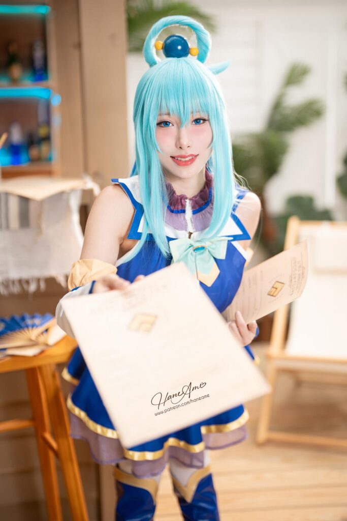 Hane Ame 雨波写真 NO.210 – Konosuba Aqua 阿克婭[30P/1V/256MB]插图2