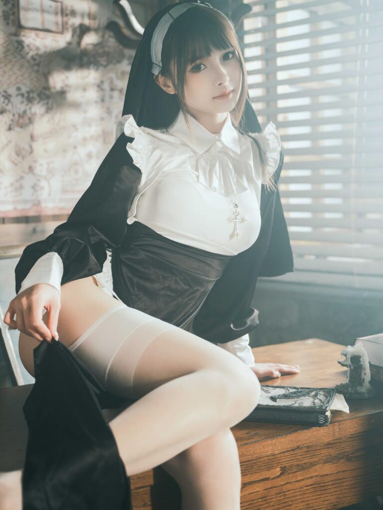 河豚抚子 NO.009 – 修女[15P/65.8MB]插图1