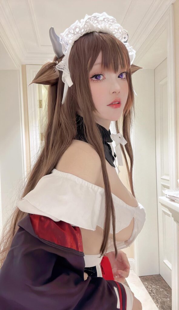 黑龙贯通 NO.013 – 女仆牛牛[10P/25MB]插图3