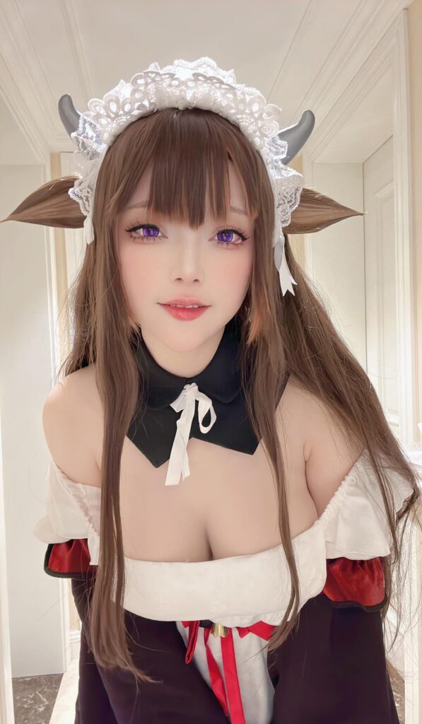 黑龙贯通 NO.013 – 女仆牛牛[10P/25MB]插图1