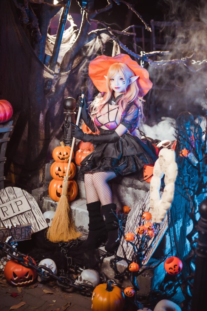 狐玖玖 001 喜多川万圣节 [14P/283MB]插图1