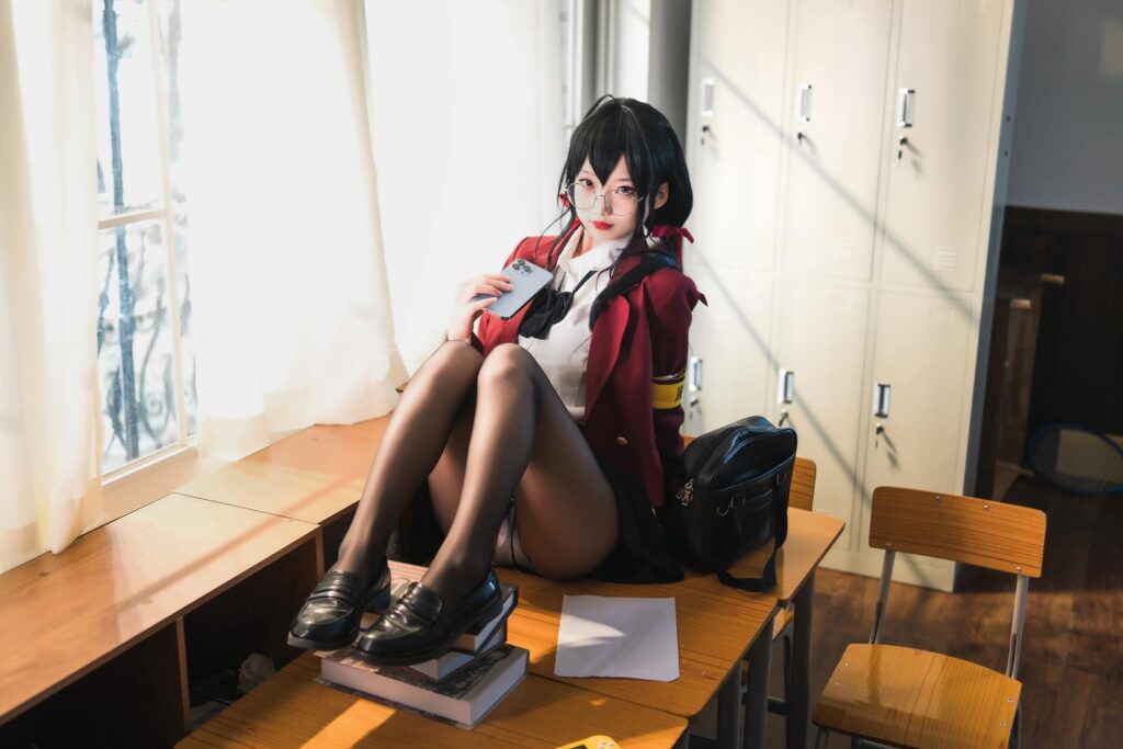 狐玖玖 003 碧蓝航线 大凤JK [20P/331MB]插图1