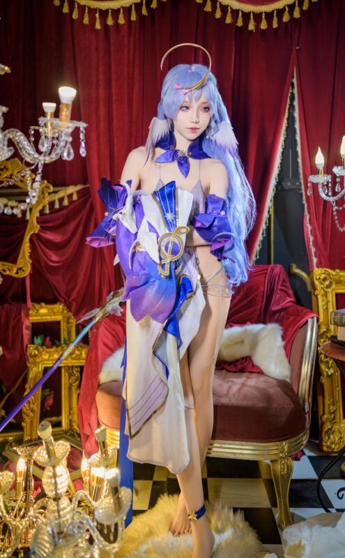 狐玖玖 NO.005 - 崩坏 星穹铁道 知更鸟[61P/317MB]-无料摄影圈