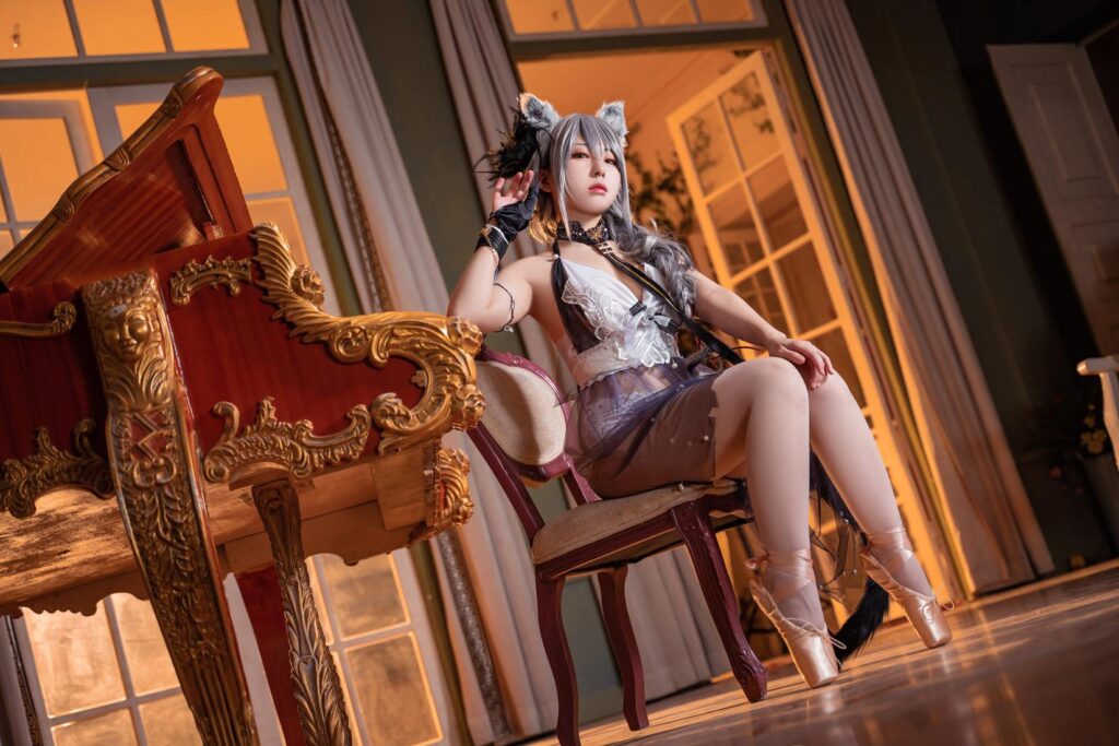 网紅Coser@虎森森 015 黑芭蕾 [15P/226MB]插图1