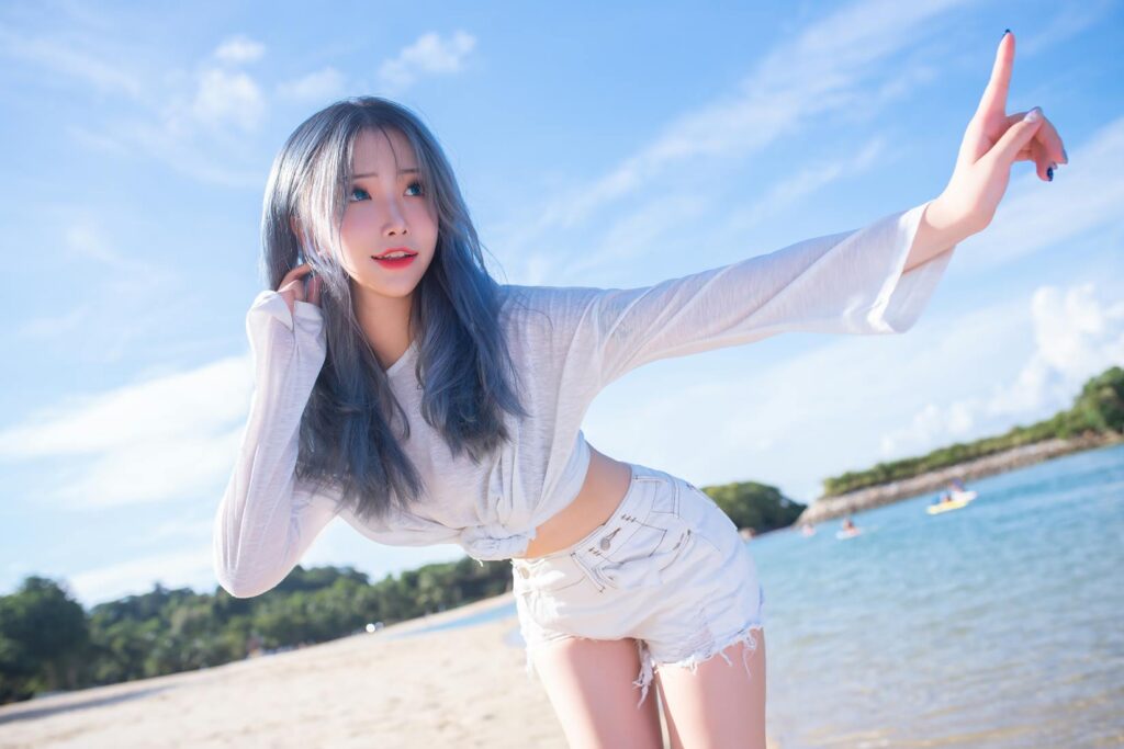 花リリ(Plant Lily) NO.002 – 沙滩 Beach lily[40P/148MB]插图2