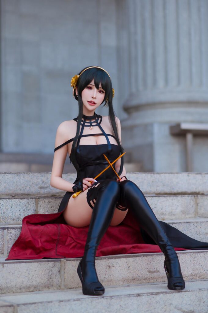 花リリ(Plant Lily) NO.018 – Yor Forger[18P/33.6MB]插图1