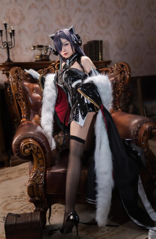 花铃 NO.025 - 碧蓝航线-奥古斯特(铁血猫猫)[45P/288MB]-无料摄影圈