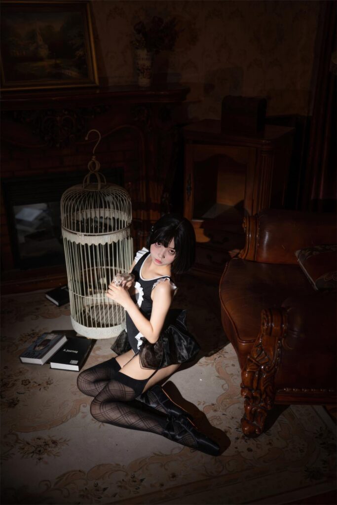 花铃 NO.026 – 马戏团芭蕾 吊带袜高叉[43P/324MB]插图2